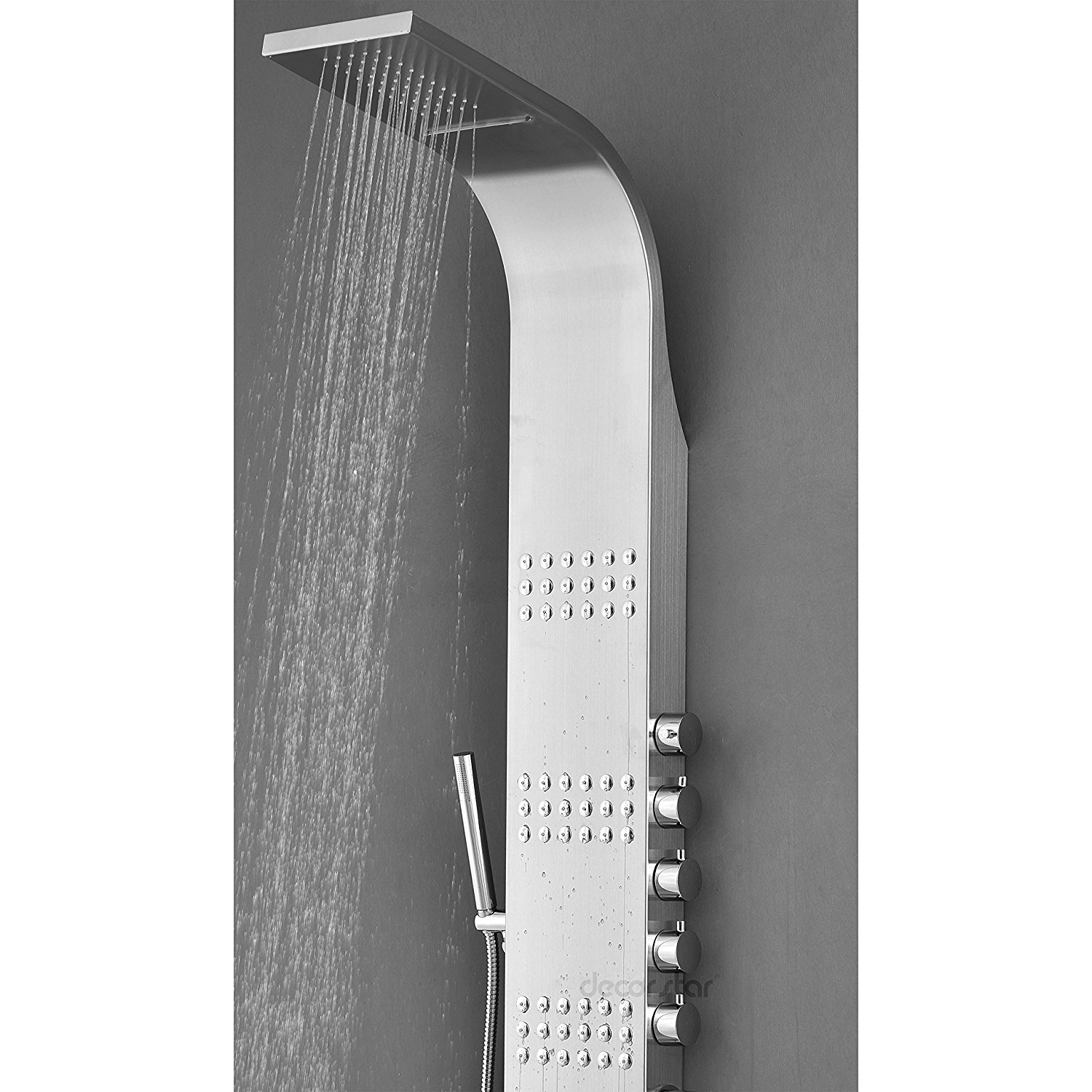 Tumbes Stainless Steel Rainfall Shower Panel System